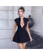 Townlike Pocket Elegant A-line Dress